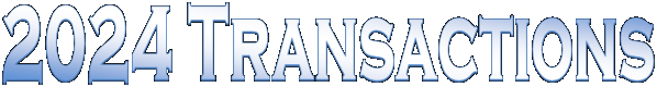 2024 Transactions